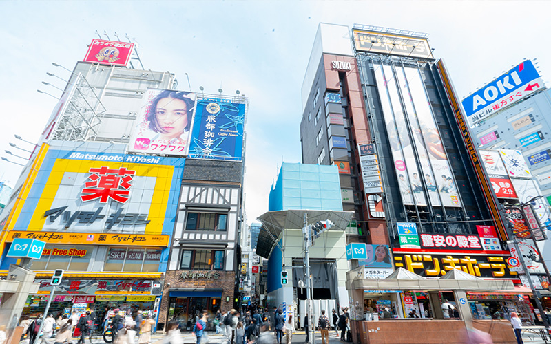 川越駅西口から徒歩1分の好立地
